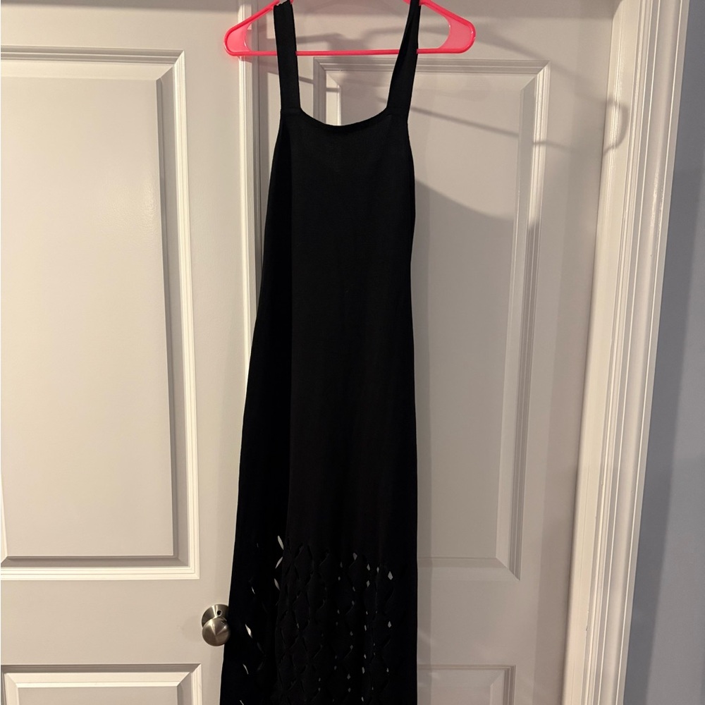 NWT Cupshe Black Knit Cutout dress